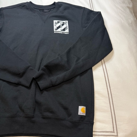 Mens Raiders Carhartt Pullover - Picture 5 of 8